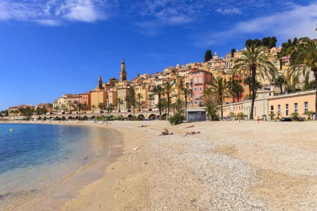 Palacio- Centre-Ville - Parking Prive - Proche Mer - Grande Terrasse Menton Exterior photo